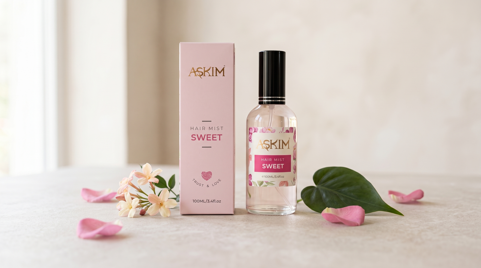 alcohol-free hair mist by Askim