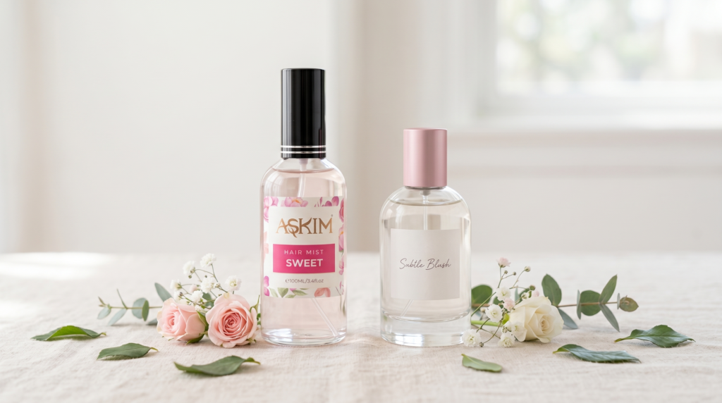 بخاخ الشعر مقابل العطر من آشكم