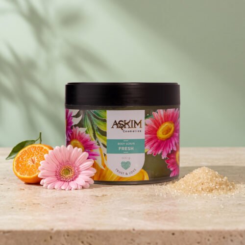 Fresh Body Scrub 400g jar by Askim Cosmetics