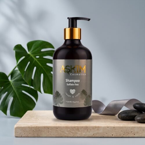 Sulfate-Free Shampoo 500ml bottle by Askim Cosmetics